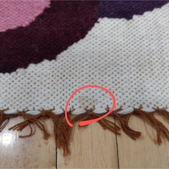 Vtg Set Handmade Peruvian Textile Placemats Wall Hangings Folk Art Girls Birds - Picture 9 of 13